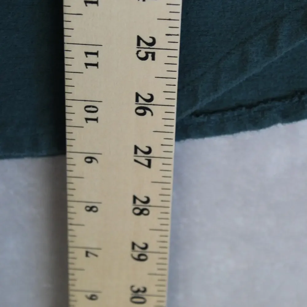J Crew Oarsman Heavyweight Chamois Shirt Mens Small Green Utility Outdoor